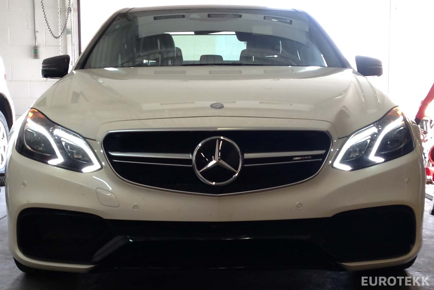 MercedesAMG-E63s Mercedes AMG E63s exterior after tuning in Edmonton